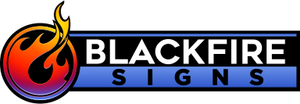 Logo BlackFire Signs- atlantacustomsigns